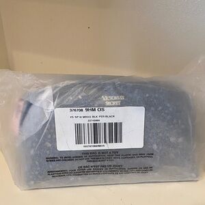 Victoria's Secret Shiny Black Cosmetic Case